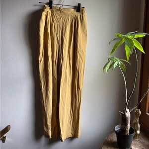 Vintage Woman’s Yellow Trousers